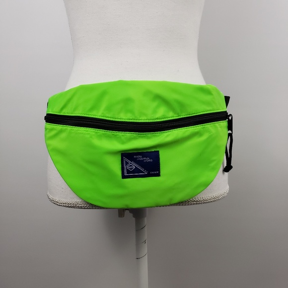 Urban Outfitters Handbags - UO peters mountain works fanny pack neon green bag